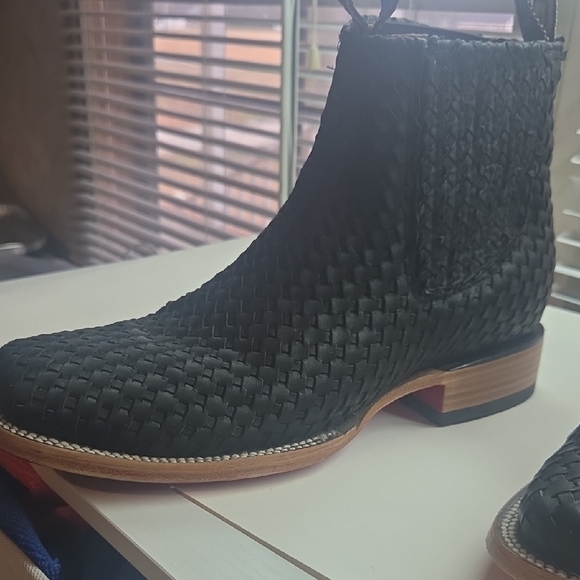 Alfa Western Men´s Black Leather Boots